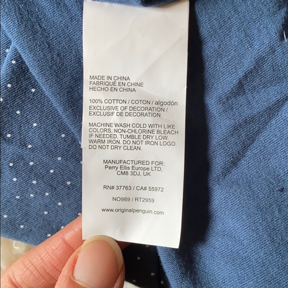 NWT, Men’s polo style, short sleeve shirt, M - Picture 6 of 6